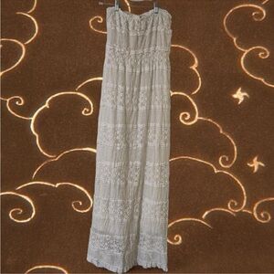 Jmode USA lace tiered dress cottagecore whimsy fairy coquette elegant kawaii Y2K